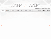 Tablet Screenshot of jennaavery.com